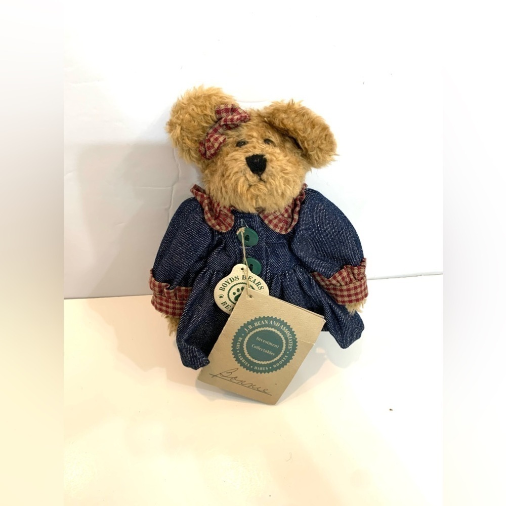 Boyds Bears Investment Collection Bonnie 6" Jointed With Hang Tags